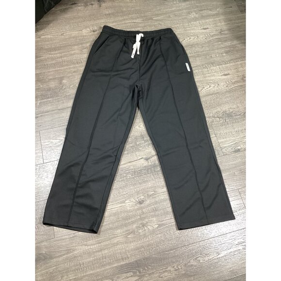 Denim Expedition Pants - Denim Expedition Womens  Black Elastic Waist Drawstring Pants Size M Drawstring